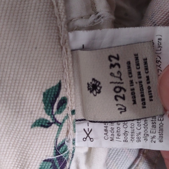 Scotch & Soda Maison Scotch Botanic W29 L32 Floral Jeans - Picture 4 of 16